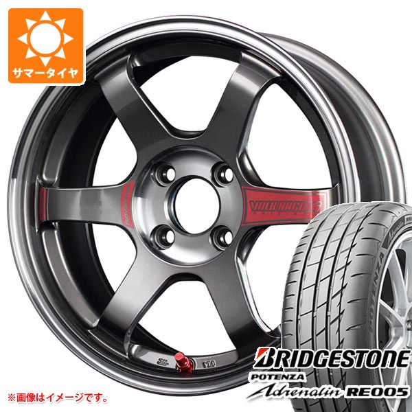 RAYS サマータイヤ 165/50R16 75V ブリヂストン ポテンザ アドレナリン