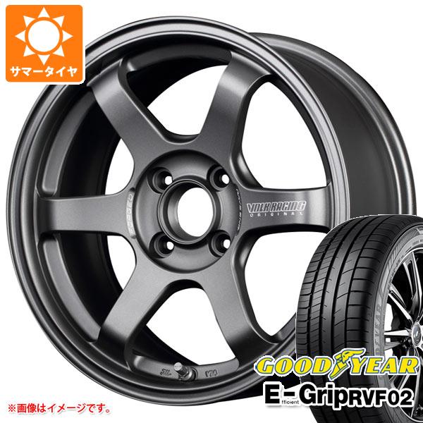 RAYS - 炎節タイア 185/60R15 84H グッドイヤー エフィシエントグリップ RVF02 レイズ ボルクレーシング TE37 ソニック 野球クラブレーサー 7.0-15