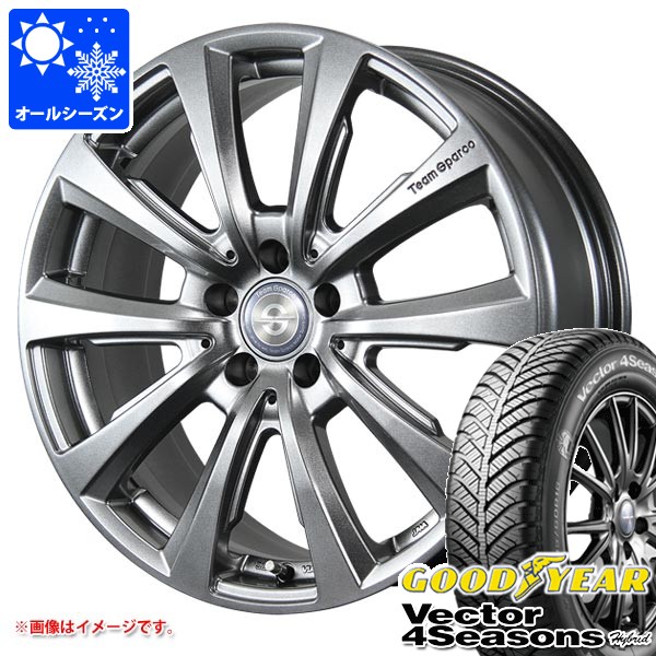 Vector（グッドイヤー） - BMW F70 1続きもの用 オール時季タイア グッドイヤー ベクトル 4シーズンズ 変わり種 205/60R16 92H チームスパルコ ヴァローザ ver.02
