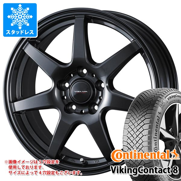トヨタ 40系アルファード用 スタッドレス コンチネンタル バイキングコンタクト8 225/55R19 103T XL ヴェルヴァ ワンダー