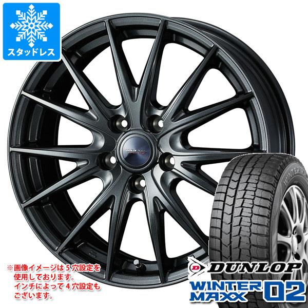 2024年製 スタッドレスタイヤ ダンロップ ウインターマックス02 WM02 195/65R15 91Q ヴェルヴァ スポルト2 6.0 15 : velsp 23105 : タイヤ1番