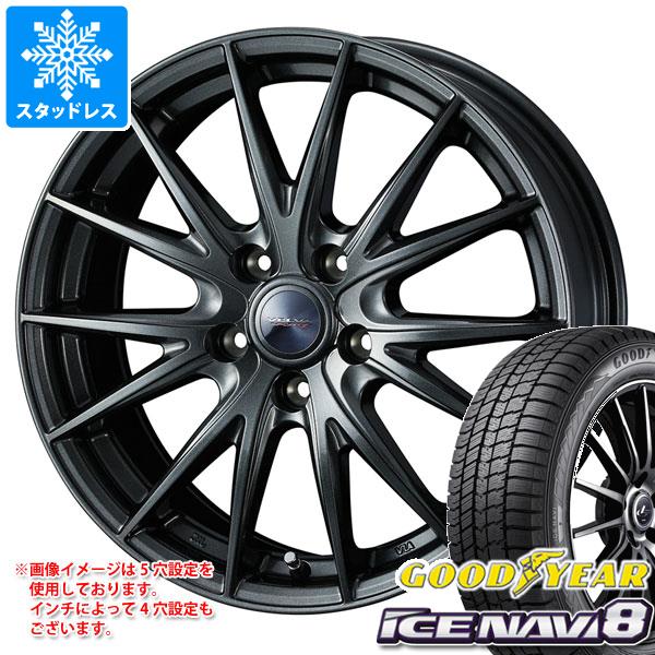 スタッドレスタイヤ グッドイヤー アイスナビ8 195/50R16 84Q ヴェルヴァ スポルト2 6.5-16｜tire1ban