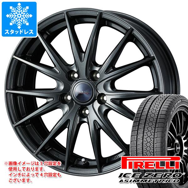 2023年製 スタッドレスタイヤ ピレリ アイスゼロアシンメトリコ 195/60R16 89H ヴェルヴァ スポルト2 6.5-16｜tire1ban