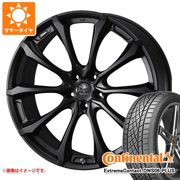 トヨタ 40系アルファード用 サマータイヤ コンチネンタル エクストリームコンタクト DWS06 プラス 245/45ZR20 103Y XL クレンツェ ヴェルサム 030エボ 8.5-20