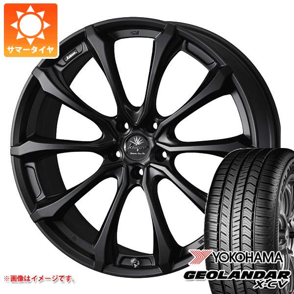 WEDS - トヨタ 40系アルファード用 朱夏タイア ヨコハマ ジオランダー X-CV G057 245/45R20 103W XL クレンツェ ヴェルサム 030エボ 8.5-20 夏タイヤ、ホイールセット-自動車-タイヤ、ホイール