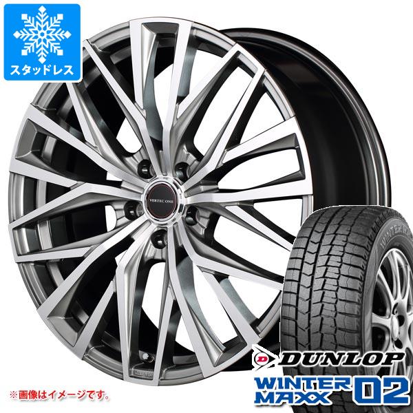 2023年製 スタッドレスタイヤ ダンロップ ウインターマックス02 WM02 225/50R17 94Q ヴァーテックワン アルバトロス 7.0 17 :veralba 23067:タイヤ1番