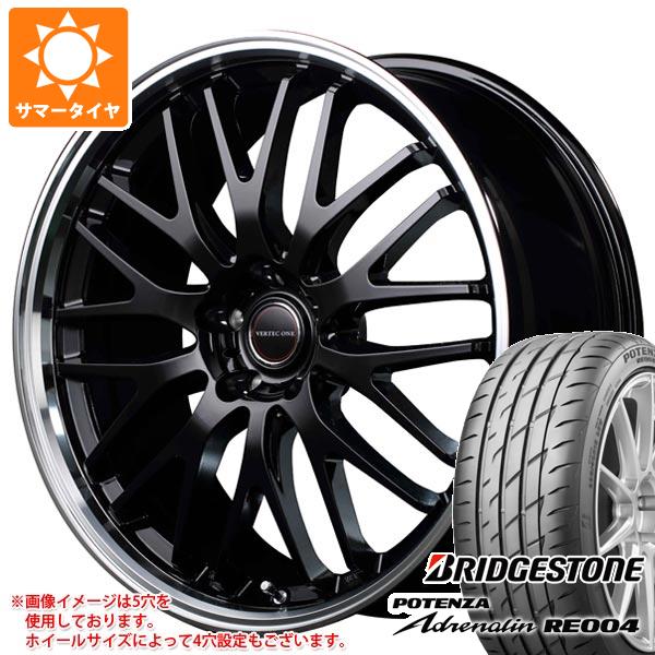 サマータイヤ 245/40R19 98W XL ブリヂストン ポテンザ アドレナリン RE004 ヴァーテックワン エグゼ10 8.0 19 :verex10 34115:タイヤ1番