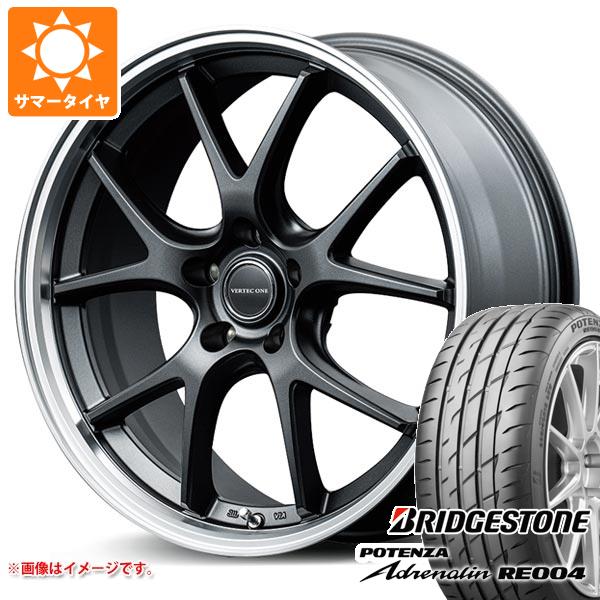 サマータイヤ 245/40R19 98W XL ブリヂストン ポテンザ アドレナリン RE004 ヴァーテックワン エグゼ5 Vセレクション 8.0 19 :verex5vs 34115:タイヤ1番