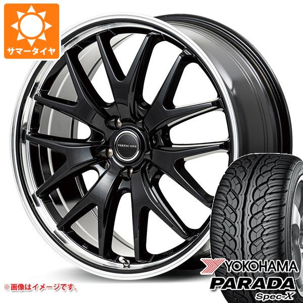 サマータイヤ 235/35R20 92W XL ヨコハマ パラダ スペック-X PA02 ヴァーテックワン エグゼ7 8.5-20