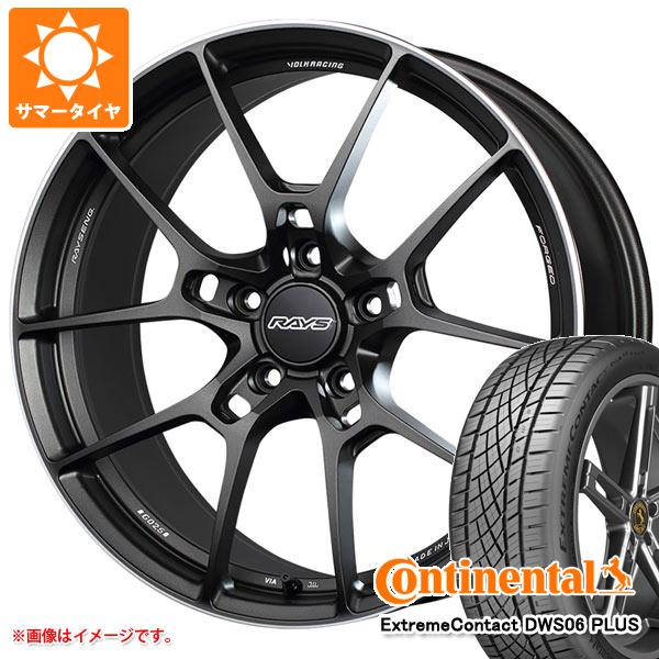 サマータイヤ 245/40R19 98Y XL コンチネンタル エクストリームコンタクト DWS06 プラス レイズ ボルクレーシング G025 8.5 19 :vg025 36686:タイヤ1番