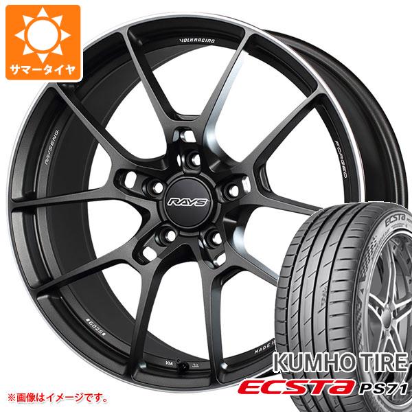 サマータイヤ 215/45R18 93Y XL クムホ エクスタ PS71 レイズ ボルクレーシング G025 7.5 18 : vg025 32475 : タイヤ1番