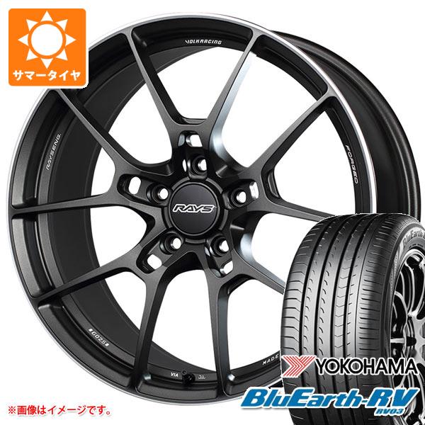 サマータイヤ 245/45R19 102W XL ヨコハマ ブルーアースRV RV03 レイズ ボルクレーシング G025 8.5 19 :vg025 38368:タイヤ1番