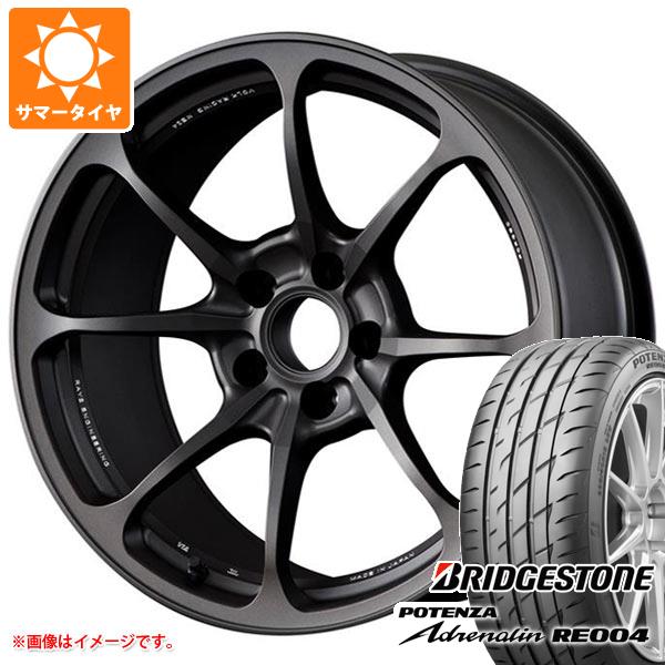 サマータイヤ 225/40R19 93W XL ブリヂストン ポテンザ アドレナリン RE004 レイズ ボルクレーシング NE24 8.0 19 :vne24 34114:タイヤ1番