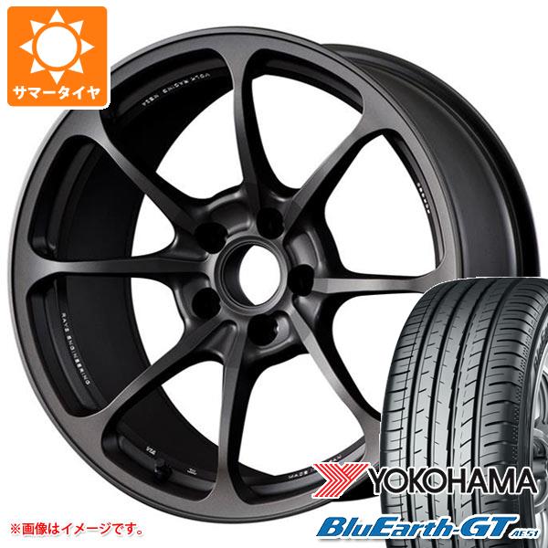 サマータイヤ 245/45R19 98W ヨコハマ ブルーアースGT AE51 レイズ ボルクレーシング NE24 8.5 19 :vne24 31266:タイヤ1番