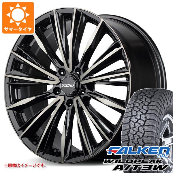 ランドクルーザー300用 サマータイヤ ファルケン ワイルドピーク A/T3W 275/55R20 117T XL レイズ ベルサス クラフトコレクション ヴォウジェ リミテッド 8.0 20 : vocclt3 31875 t801049yt : タイヤ1番