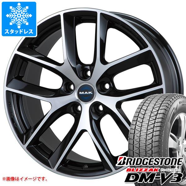 ブリザック - テスラ 模範例X用 スタッドレス ブリヂストン DM-V3 255/45R20 101Q MAK 起電力FF 冬タイヤ、ホイールセット-自動車-車、バイク、自転車