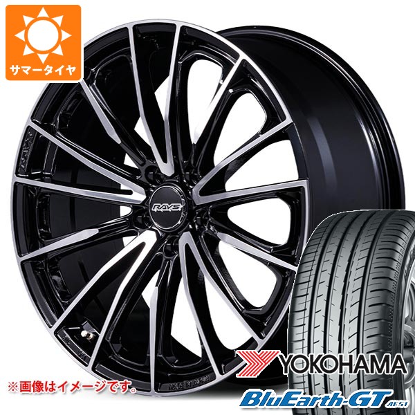 サマータイヤ 225/45R18 95W XL ヨコハマ ブルーアースGT AE51 レイズ ベルサス ヴォウジェ SE スペックM 7.0-18
