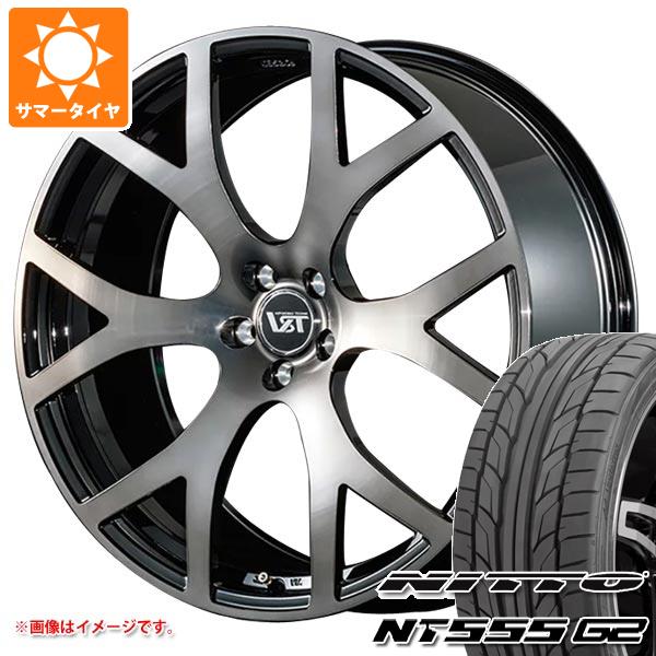 ボルボ S90/V90 PB/PD系用 サマータイヤ ニットー NT555 G2 255/40R19 100W XL VST タイプR6 フォージド
