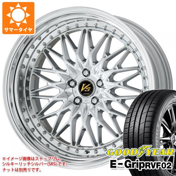 サマータイヤ 225/55R18 102V XL グッドイヤー エフィシエントグリップ RVF02 ワーク VS XV 7.5-18｜tire1ban