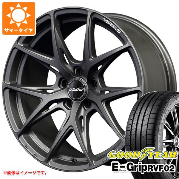 サマータイヤ 245/40R19 98W XL グッドイヤー エフィシエントグリップ RVF02 レイズ ベルサス VV21S 8.5-19