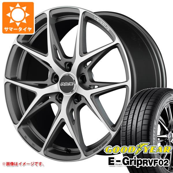 サマータイヤ 225/40R19 93W XL グッドイヤー エフィシエントグリップ RVF02 レイズ ベルサス クラフトコレクション VV21S 8.0 19 :vv21scc 36609:タイヤ1番