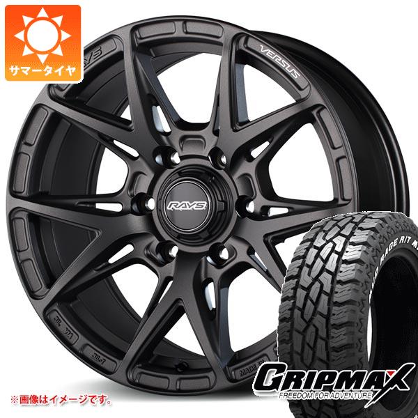 ハイラックスサーフ215系用 サマータイヤ グリップマックス マッドレイジ R/T MAX LT265/65R17 120/117Q ホワイトレター レイズ ベルサス VV21SX 8.0 17 :vv21sx6 36511 t801055yt:タイヤ1番