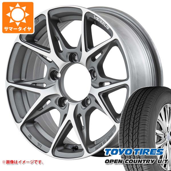 5本セット ジムニーシエラ JB74W用 サマータイヤ トーヨー オープンカントリー U/T 215/70R16 100H レイズ ベルサス クラフトコレクション VV21SX 6.0 16 :vv21sxcs 28545 s86770zk 5:タイヤ1番