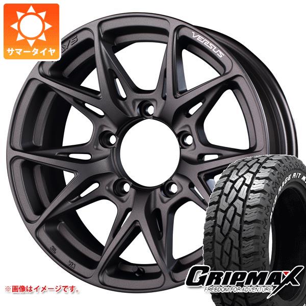 5本セット ジムニー JB64W用 サマータイヤ グリップマックス マッドレイジ R/T MAX LT215/70R16 100/97R ホワイトレター レイズ ベルサス VV21SX 5.5 16 :vv21sxj 36503 s86768zk 5:タイヤ1番