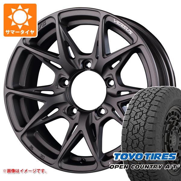 5本セット ジムニーシエラ JB74W用 サマータイヤ トーヨー オープンカントリー A/T3 215/70R16 100T レイズ ベルサス VV21SX 6.0 16 :vv21sxs 38817 s86770zk 5:タイヤ1番