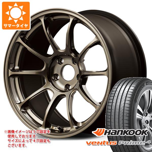 サマータイヤ 225/50R17 98W XL ハンコック ベンタス プライム4 K135 レイズ ボルクレーシング ZE40 7.5-17