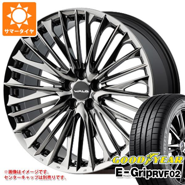 サマータイヤ 245/35R20 95W XL グッドイヤー エフィシエントグリップ RVF02 ヴァルド ジェニュインライン F001 50系 エスティマ用 8.5-20