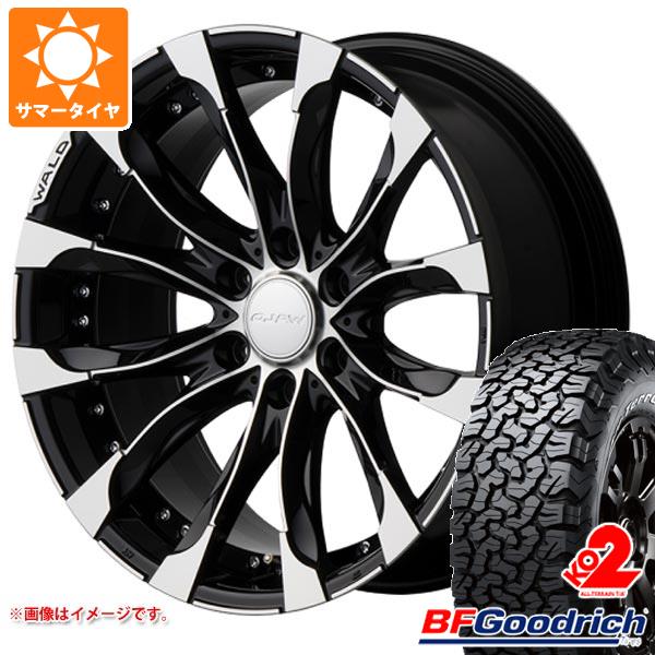 ランドクルーザー プラド 150系用 サマータイヤ BFグッドリッチ オールテレーンT/A KO2 LT275/55R20 115/112S ブラックレター ヴァルド ジャレット J11 C 9.5 20 :waj11cp 26776 t80992yt:タイヤ1番