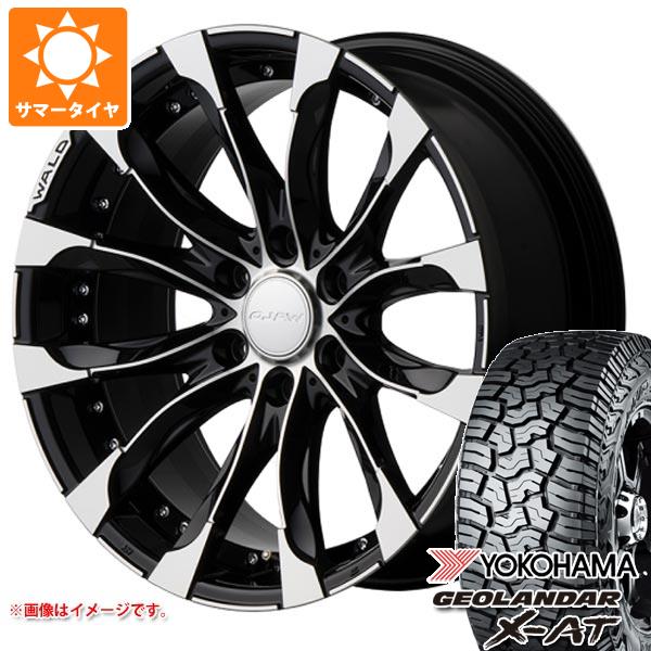 ランドクルーザー プラド 150系用 サマータイヤ ヨコハマ ジオランダー X AT G016 275/55R20 117T XL ブラックレター ヴァルド ジャレット J11 C 9.5 20 :waj11cp 40854 t80992yt:タイヤ1番