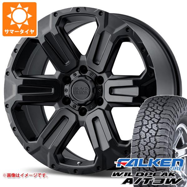 ランドクルーザー300用 サマータイヤ ファルケン ワイルドピーク A/T3W 275/55R20 117T XL ブラックライノ ワナカ 9.0 20 : wankmb3 31875 t801049yt : タイヤ1番