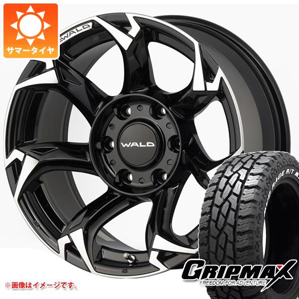 サマータイヤ 275/70R17 121/118Q グリップマックス マッドレイジ R/T MAX ホワイトレター ヴァルド ボルサリノ SUV 8.0 17 :wavol6 36513:タイヤ1番