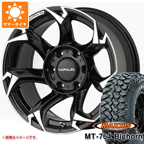 サマータイヤ 265/70R17 118/115Q 8PR マキシス MT 764 ビッグホーン ホワイトレター ヴァルド ボルサリノ SUV 8.0 17 :wavol6 36331:タイヤ1番