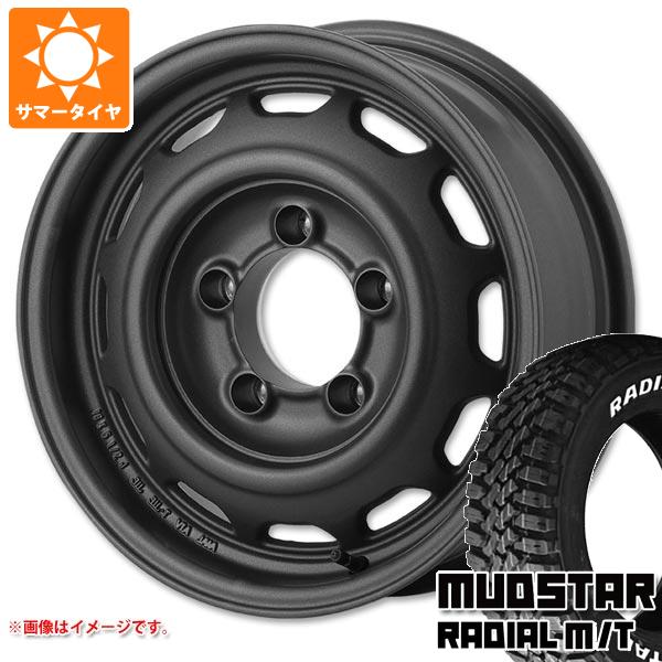 5本セット ジムニーシエラ JB74W用 サマータイヤ マッドスター ラジアル M/T 195/80R15 107/105N LT ホワイトレター アピオ ワイルドボア ベンチュラ 6.0 15 :wboarvrs 34826 s86741zk 5:タイヤ1番