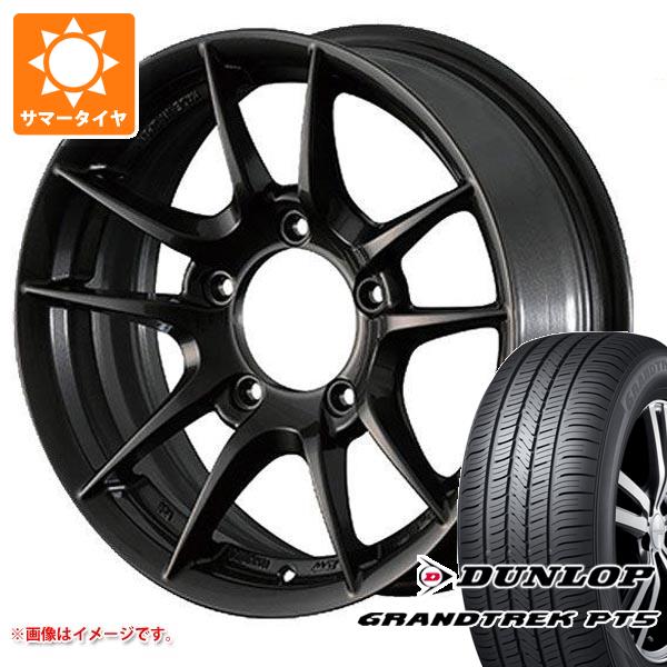 5本セット ジムニー用 サマータイヤ ダンロップ グラントレック PT5 175/80R16 91S アピオ ワイルドボア Z 5.5 16 :wboarzj 40268 s86740zk 5:タイヤ1番