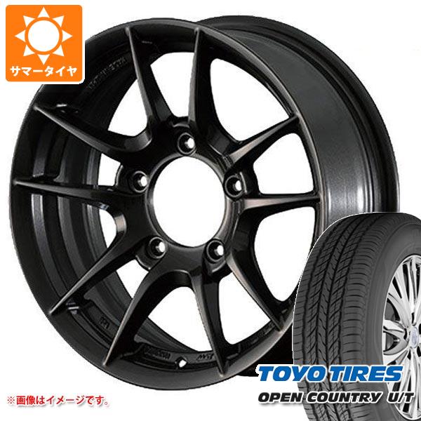 ジムニー JB64W用 サマータイヤ トーヨー オープンカントリー U/T 215/70R16 100H アピオ ワイルドボア Z 5.5 16 :wboarzj 28545 s86768zk:タイヤ1番