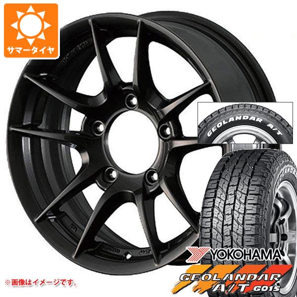 ジムニー用 2024年製 サマータイヤ ヨコハマ ジオランダー A/T G015 185/85R16 105/103N LT ホワイトレター アピオ ワイルドボア Z 5.5 16 :wboarzj 38494 s86999zk:タイヤ1番