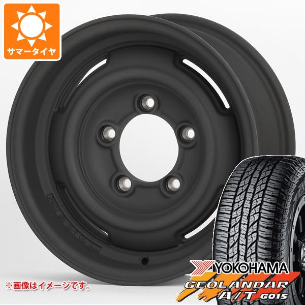 5本セット ジムニーシエラ JB74W用 サマータイヤ ヨコハマ ジオランダー A/T G015 195/80R15 96H ブラックレター アピオ ワイルドボア SR プラス 6.0 15 : wbrps 22956 s86741zk 5 : タイヤ1番