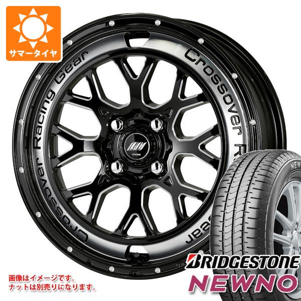 エブリイバン DA17V用 2023年製 サマータイヤ ブリヂストン ニューノ 165/65R14 79S  ワーク クラッグ CKV 4.5-14｜tire1ban