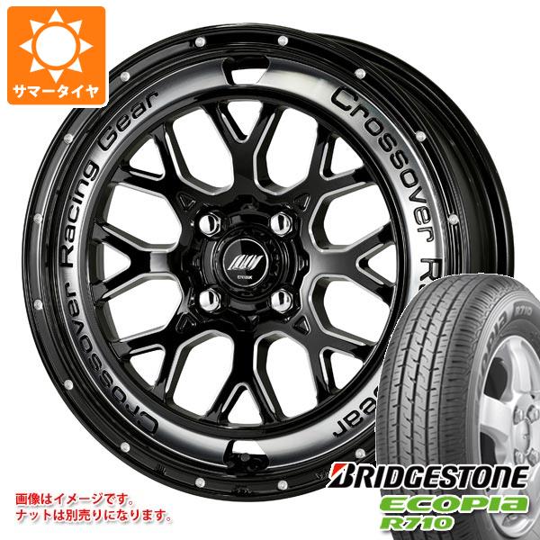 ハイゼットトラック S500系用 サマータイヤ ブリヂストン エコピア R710 165/80R14 91/90N (165R14 6PR相当) ワーク クラッグ CKV 4.5-14｜tire1ban