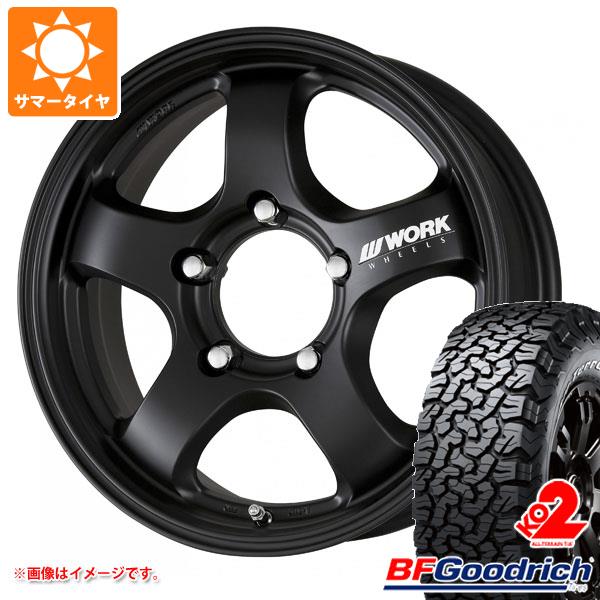 5本セット ジムニー JB64W用 2023年製 サマータイヤ BFグッドリッチ オールテレーンT/A KO2 LT215/70R16 100/97R ホワイトレター ワーク クラッグ S1J 5.5 16 :wcrs1 21564 s86768zk 5:タイヤ1番