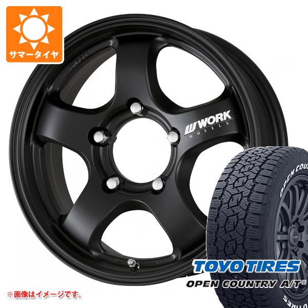 5本セット ジムニー JB64W用 2024年製 サマータイヤ トーヨー オープンカントリー A/T3 215/70R16 100T ホワイトレター ワーク クラッグ S1J 5.5 16 :wcrs1 41238 s86768zk 5:タイヤ1番