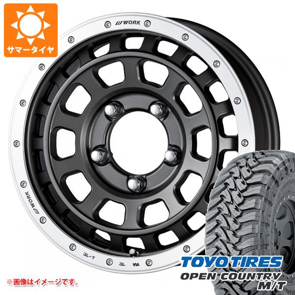 5本セット ジムニー JB64W用 サマータイヤ トーヨー オープンカントリー M/T LT225/75R16 103/100Q ホワイトレター ワーク クラッグ T グラビック 5.5 16 :wcrtgj 34450 s861004zk 5:タイヤ1番