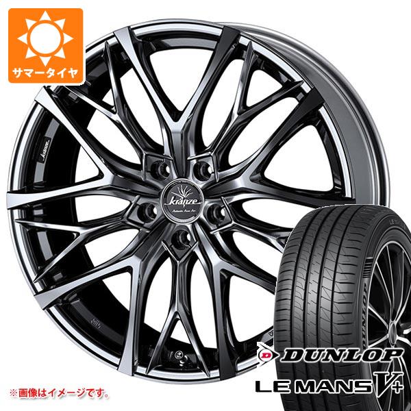 サマータイヤ 215/40R18 89W XL ダンロップ ルマン5 LM5+ クレンツェ ウィーバル 100エボ 7.5-18