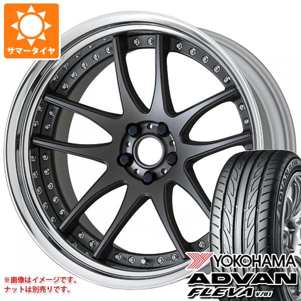 サマータイヤ 245/35R19 93W XL ヨコハマ アドバン フレバ V701 ワーク エモーション CR 3P 8.5 19 :wecr3p 30382:タイヤ1番