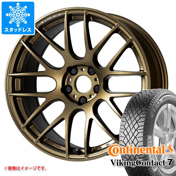 スタッドレスタイヤ コンチネンタル バイキングコンタクト7 225/55R18 102T XL ワーク エモーション M8R 7.5 18 :wem8r 32931:タイヤ1番