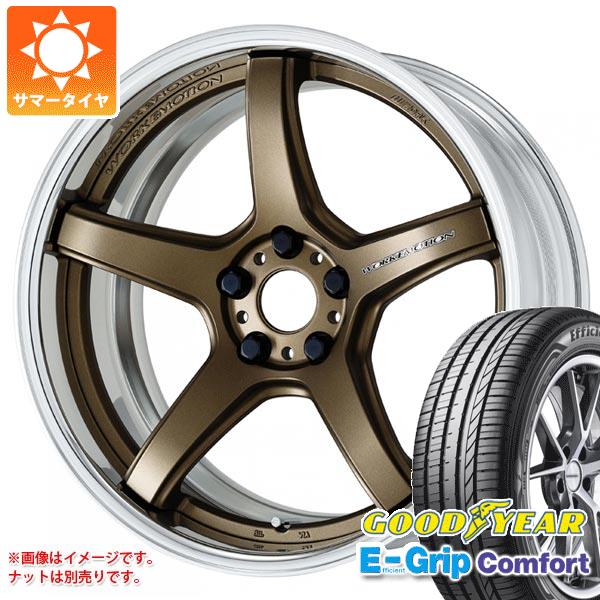 WORK - 朱夏タイア 245/45R19 102W XL グッドイヤー エフィシエントグリップコンフォート 細工物 情感 T5R 2P 8.5-19 自動車-タイヤ、ホイール-車、バイク、自転車